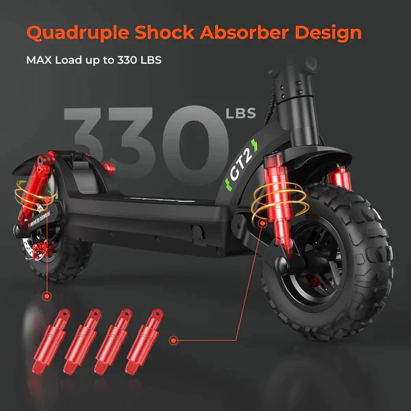 isinwheel GT2 Off Road Electric Scooter 800W Weekly Deal - Image 5