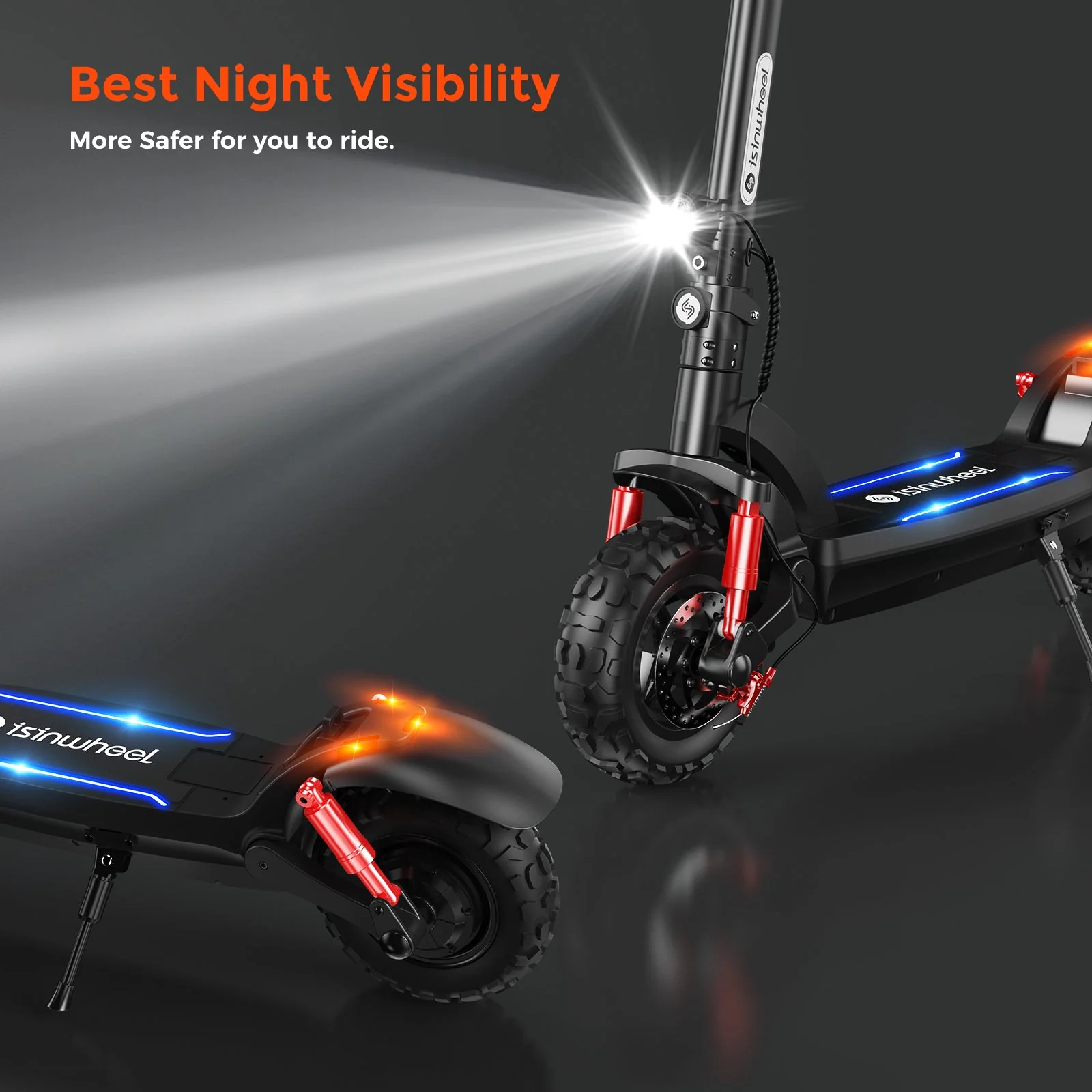 isinwheel GT2 Off Road Electric Scooter 800W Weekly Deal - Image 7