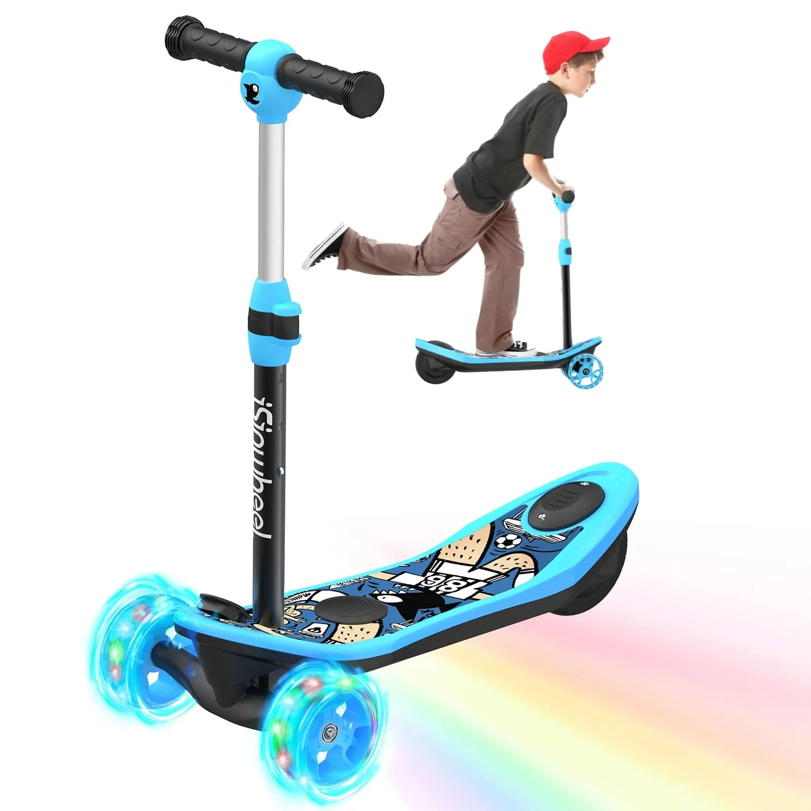 isinwheel Mini 3 Wheel Kids Electric Scooter for boys aged 3-12 - Image 10