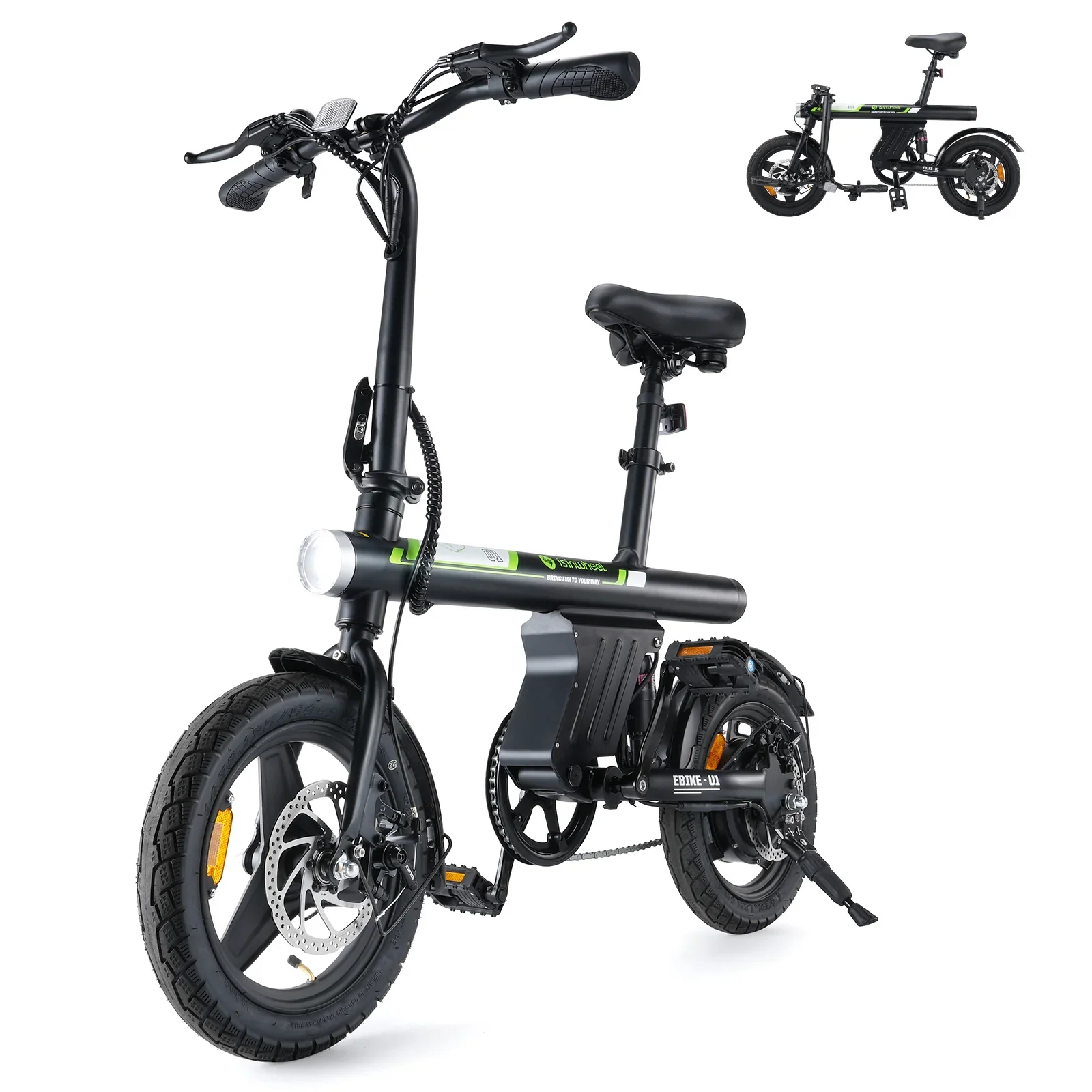 iSinwheel EB1S Commuter Electric Bicycle 500W 31Miles Range - Image 16