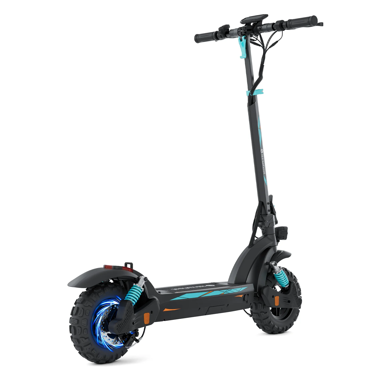 isinwheel® GT2 Pro Off-Road Electric Scooter 1200W Peak Power Up to 32 mph - Image 4