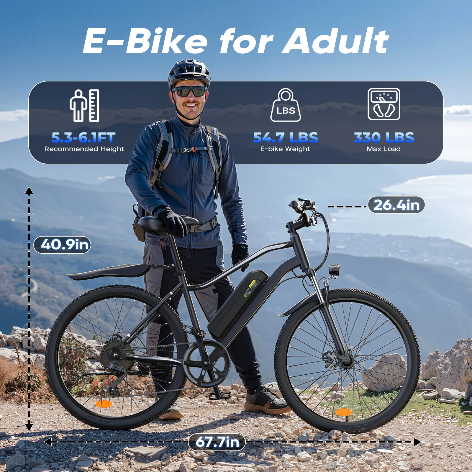 iSinwheel EB3 750W Electric Bike E-MTB - Image 10