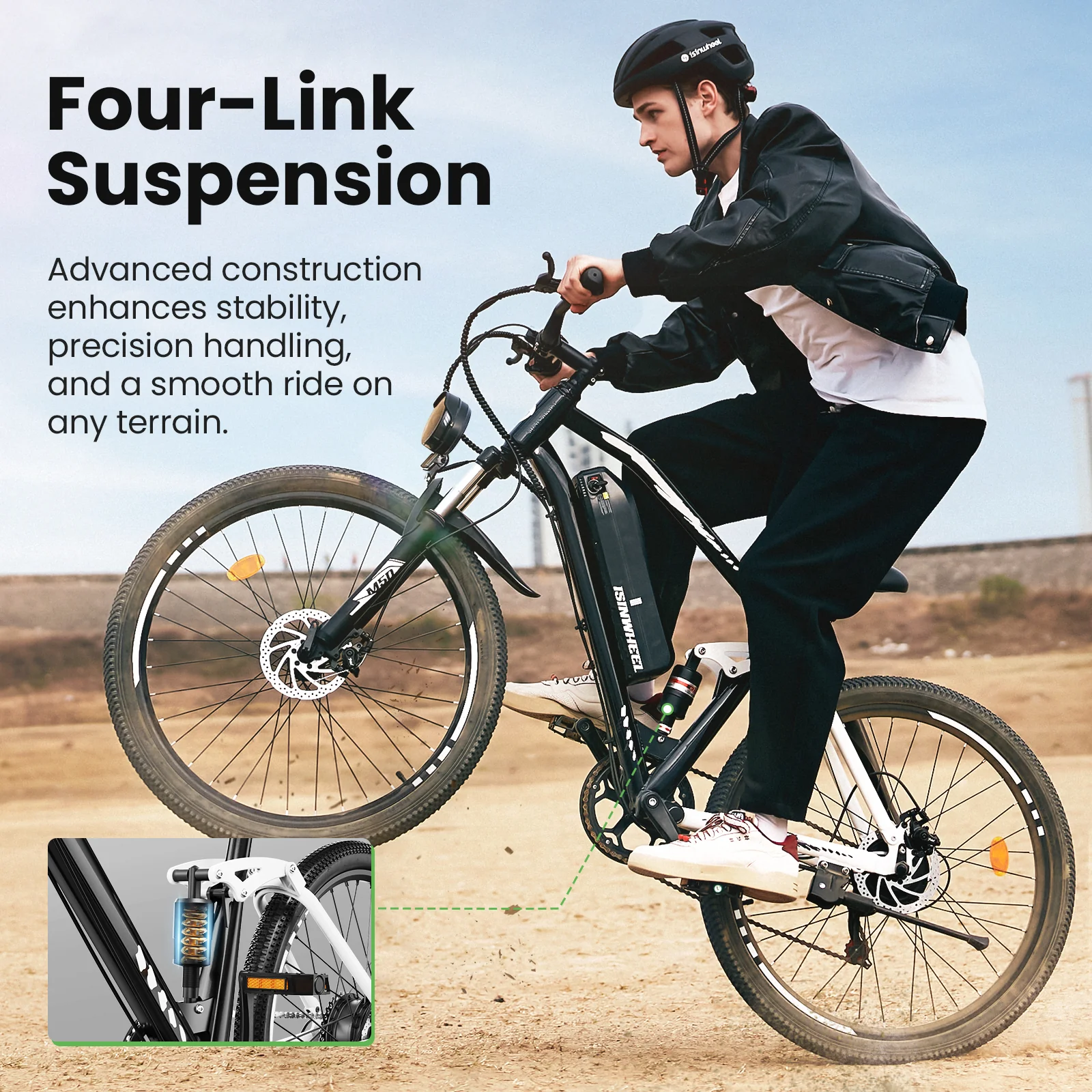 isinwheel M50/Dremax 27.5" Full Suspension e-MTB - Image 10