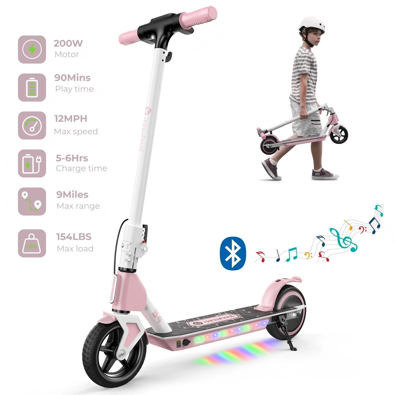 isinwheel® S2/Mini Kids Electric Scooter - Image 31