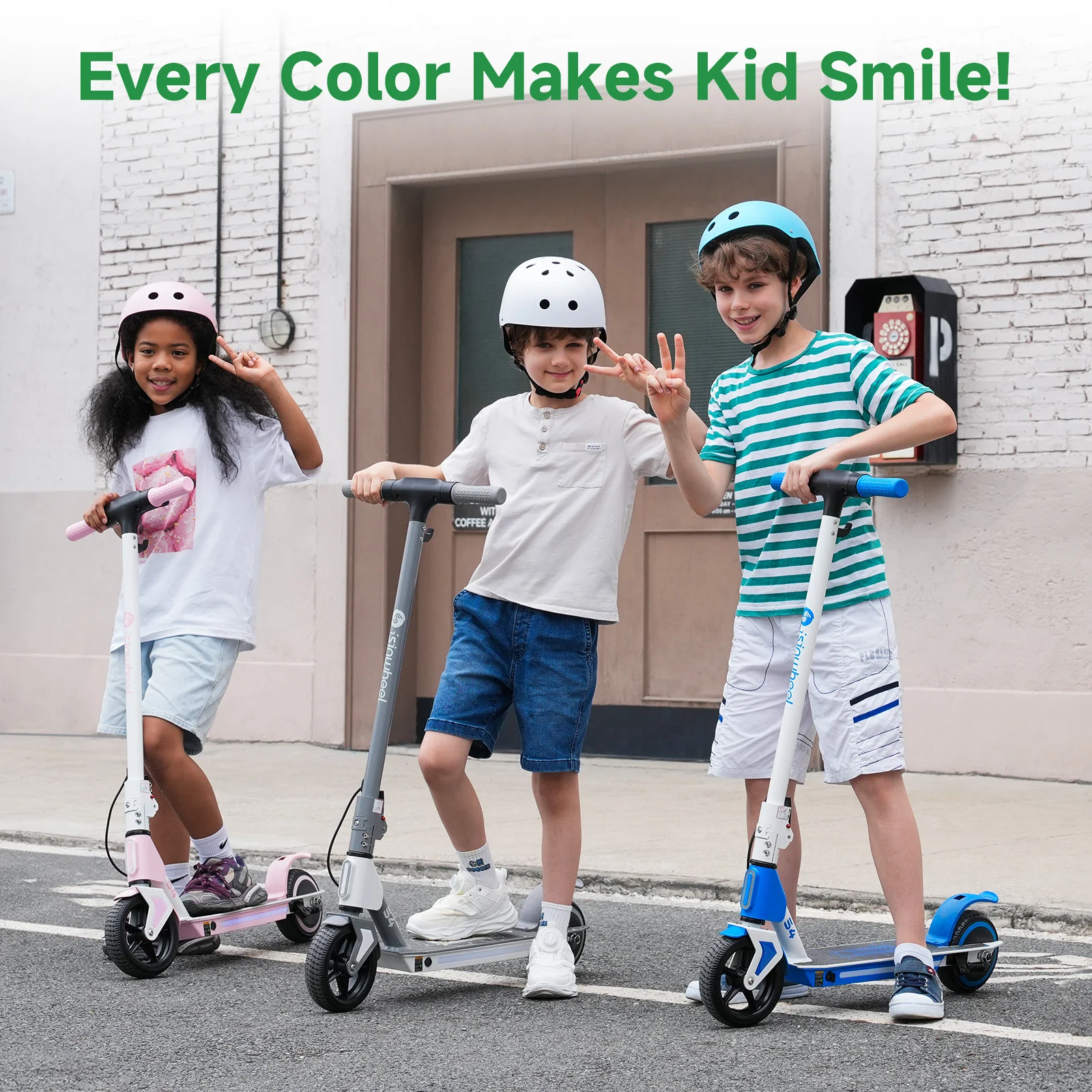 isinwheel® S4 Electric Scooter for Kids - Image 11