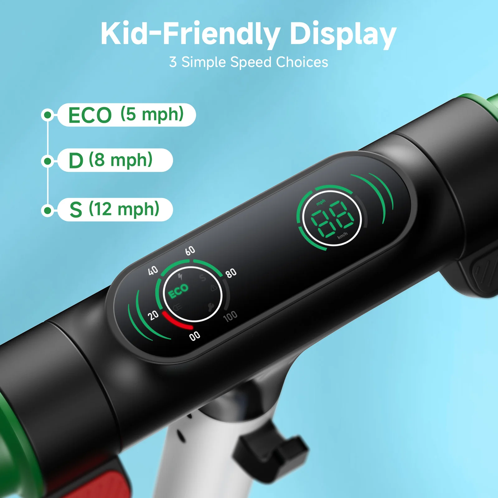 isinwheel® S4 Electric Scooter for Kids - Image 6