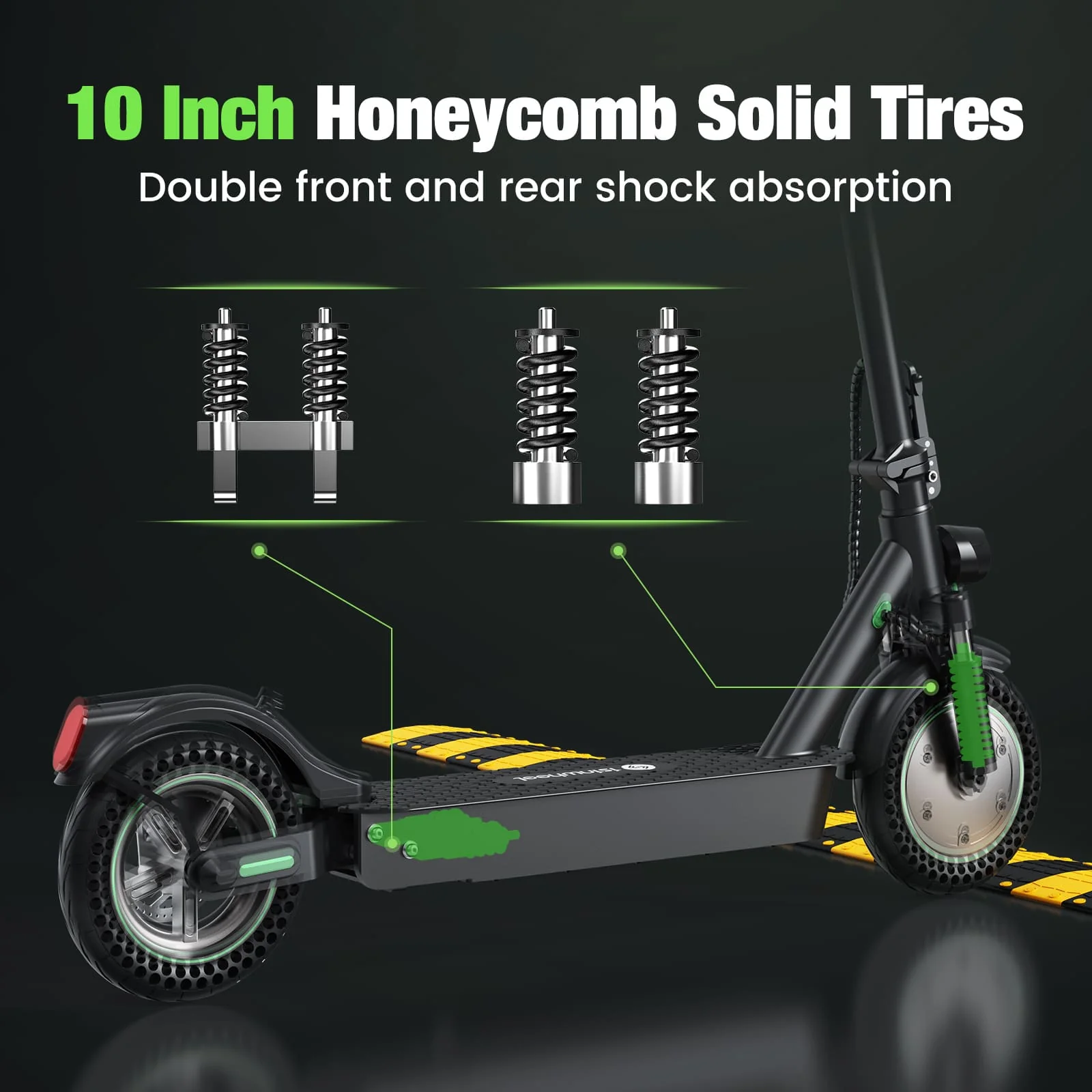 isinwheel® S9Max Electric Scooter for Adults 500W - Image 4