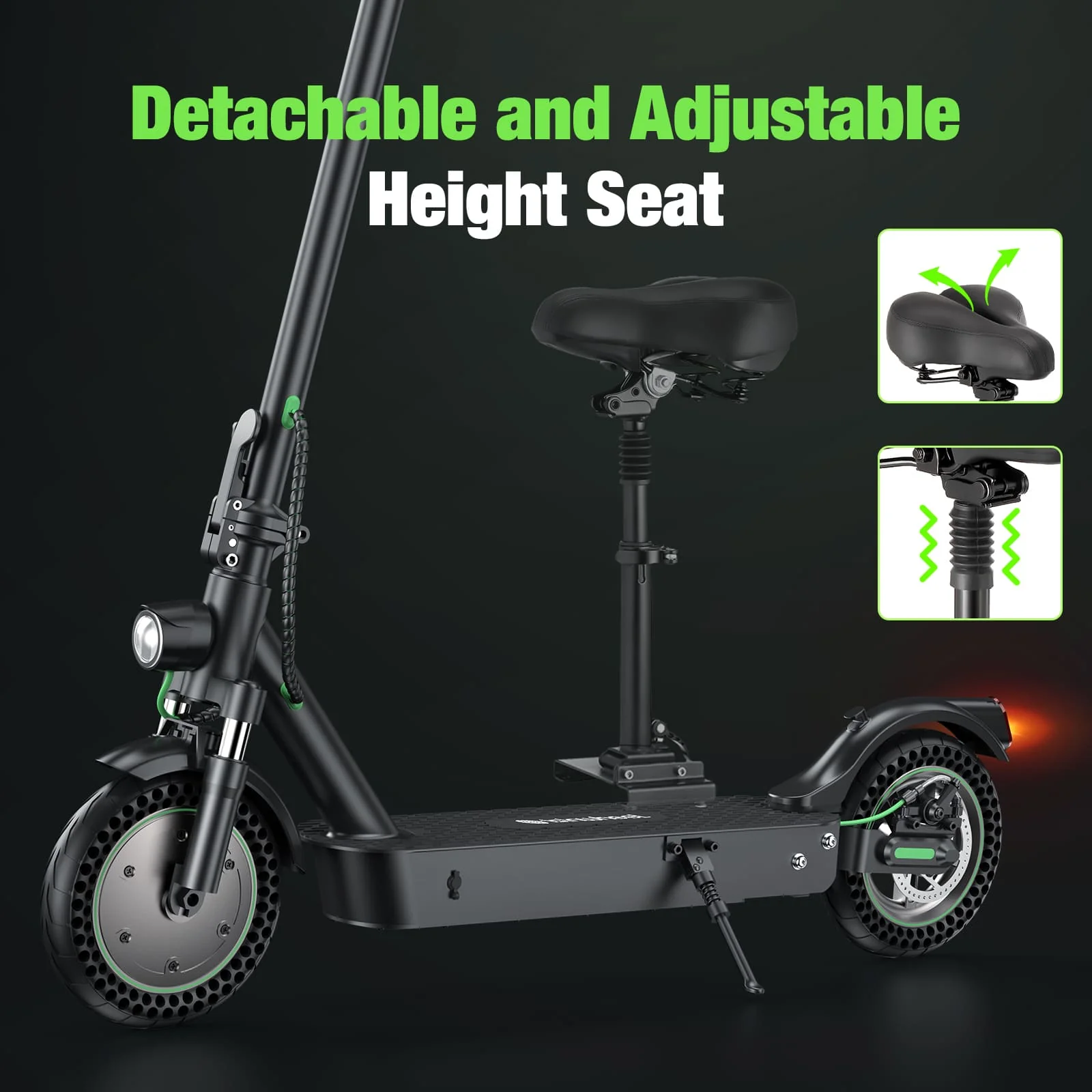 isinwheel® S9Max Electric Scooter for Adults 500W - Image 9