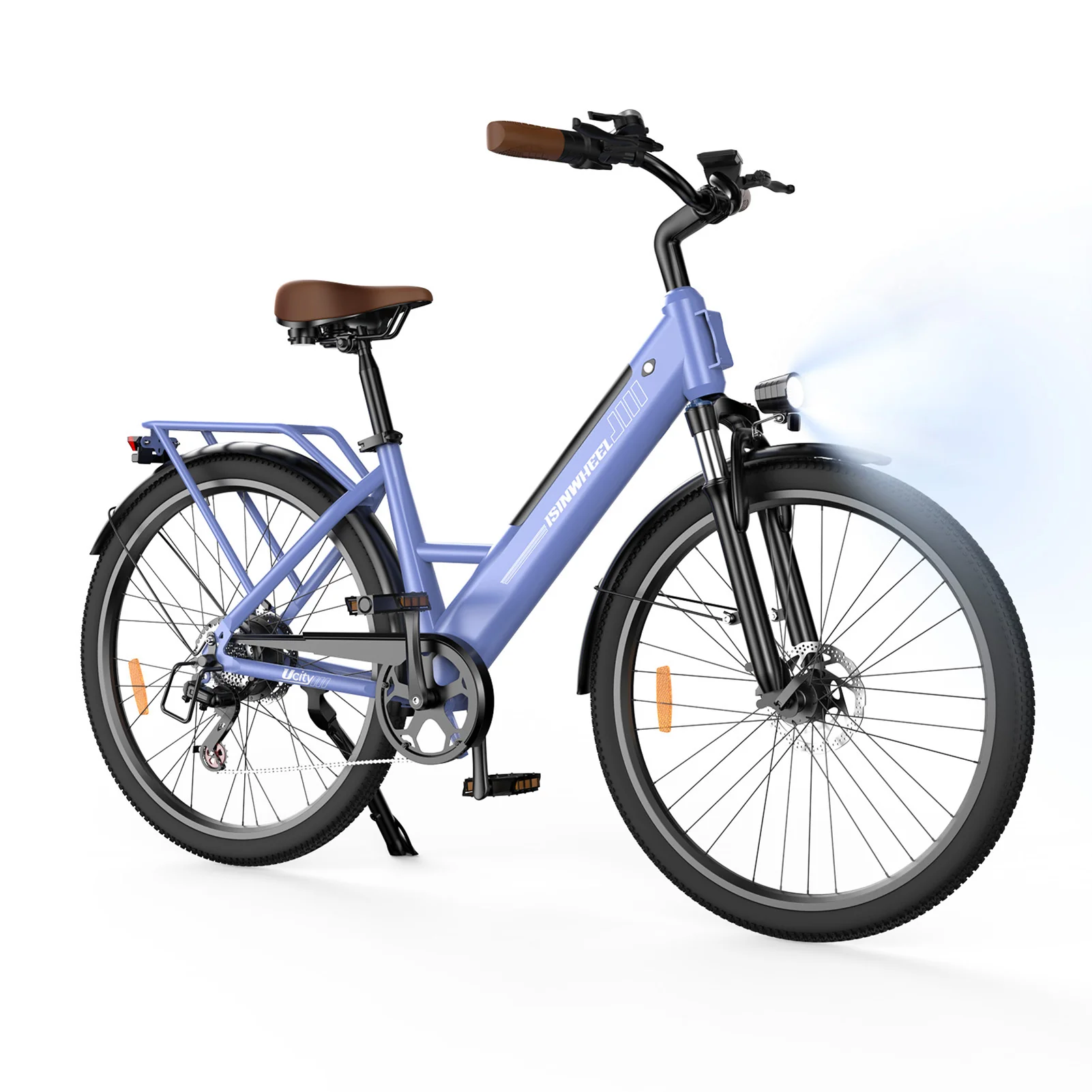 isinwheel UCity/U4 Electric Commuter Cruiser Bike - Image 3