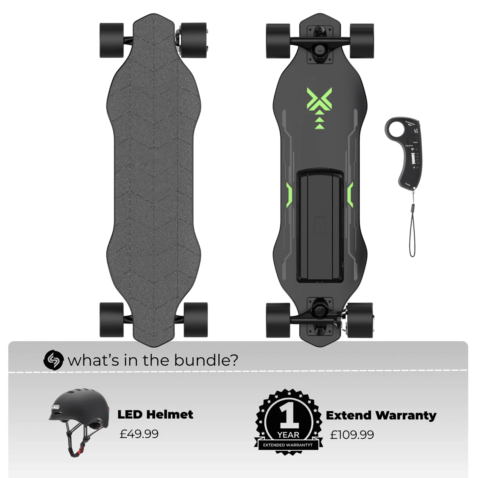 isinwheel® V6 Electric Skateboard with Remote Control - Image 15
