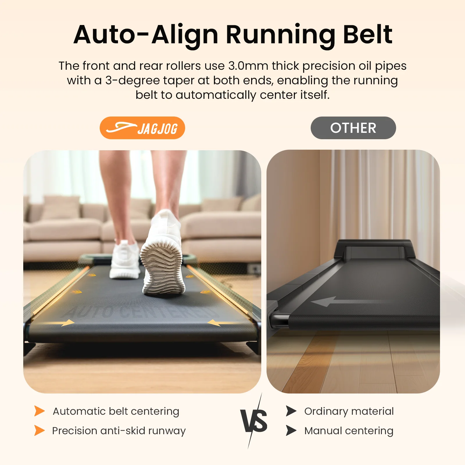 JT31 Walking Pad Treadmill with 15° Incline - Image 5