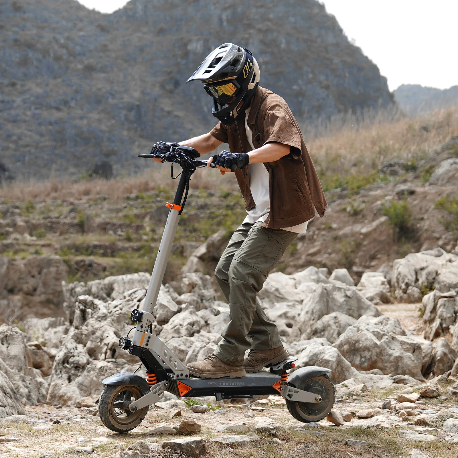 Landturbo Pro Off-Road Electric Scooter 1250W 32MPH - Image 8