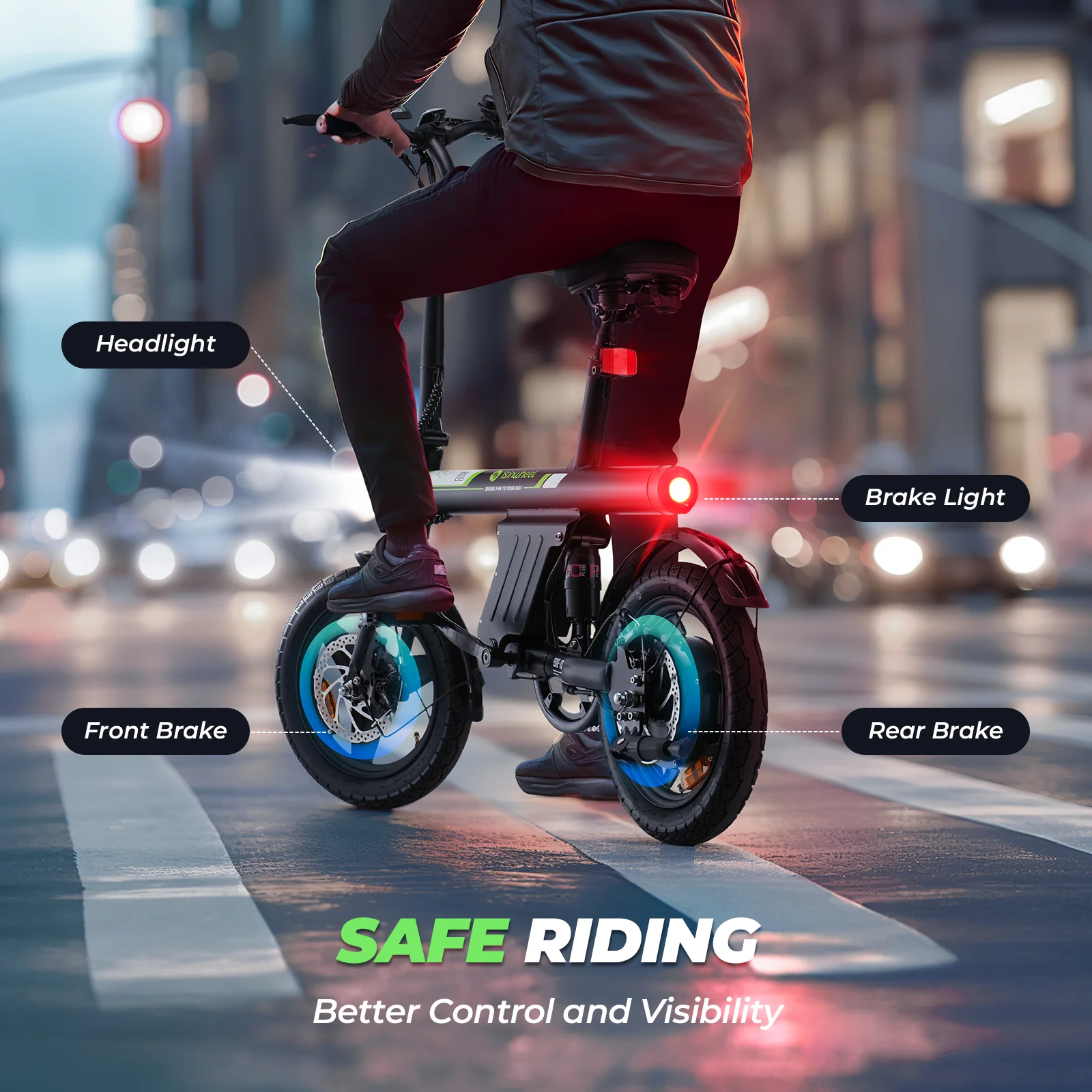iSinwheel  U1 Commuter Electric Bicycle - Image 7